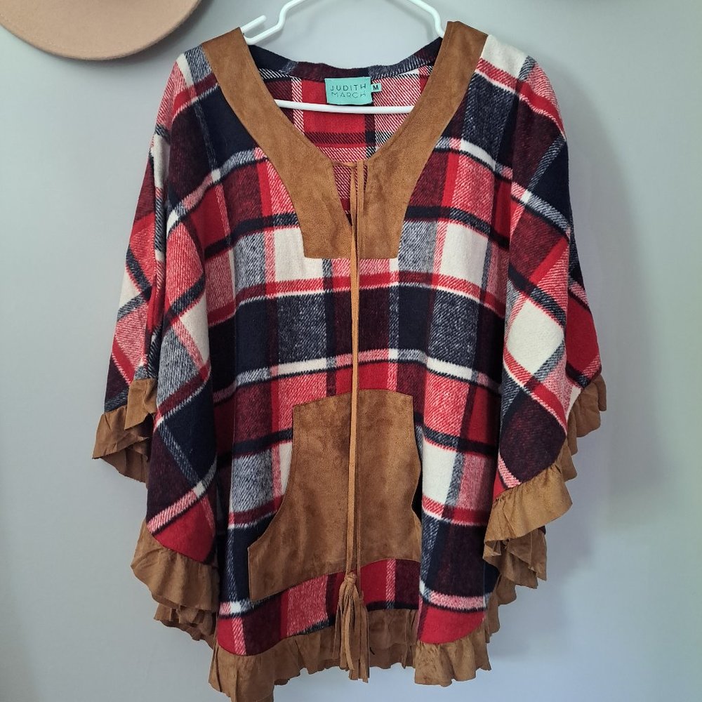 Womens Judith March Poncho size Medium